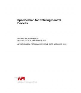 API Spec 16RCD