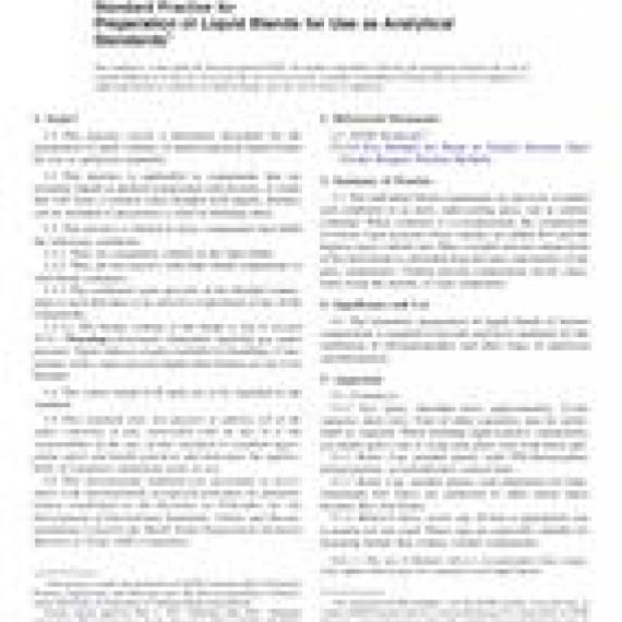 ASTM D4307-17