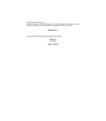 API MPMS Chapter 22.1