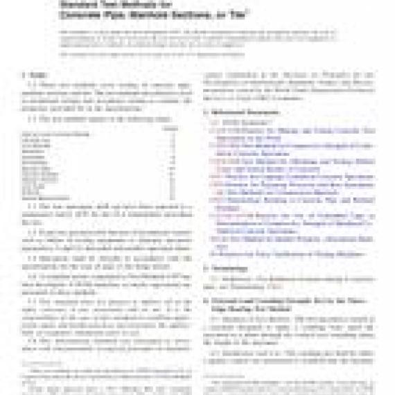 ASTM C497-17