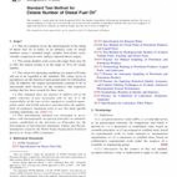 ASTM D613-17