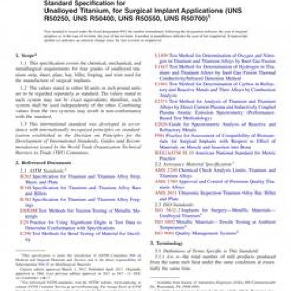 ASTM F67-13(2017)