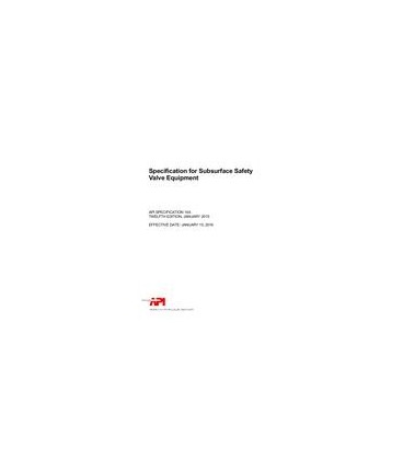 API Spec 14A (R2020)