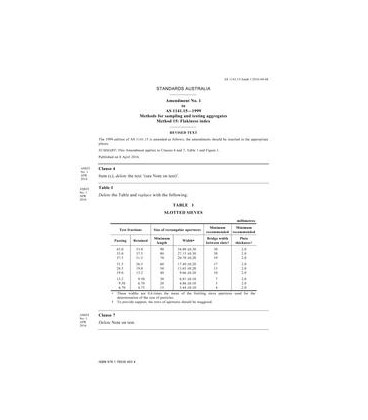 AS 1141.15-1999 Amd 1:2016