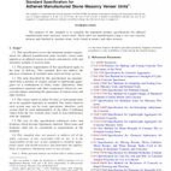 ASTM C1670/C1670M-16