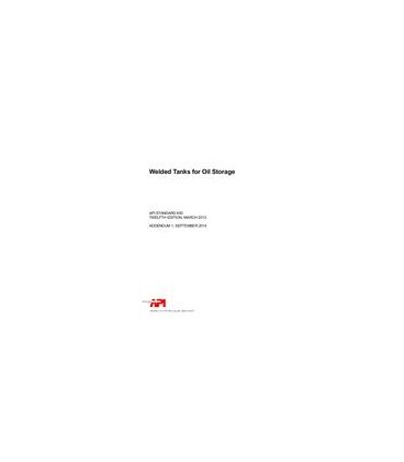 API Std 650 Addendum 1