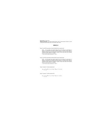 API RP 13B-1 Errata
