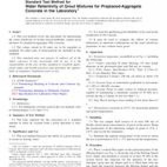 ASTM C941-16