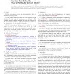 ASTM C1437-15