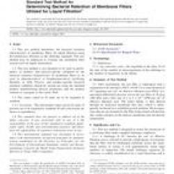 ASTM F838-15ae1