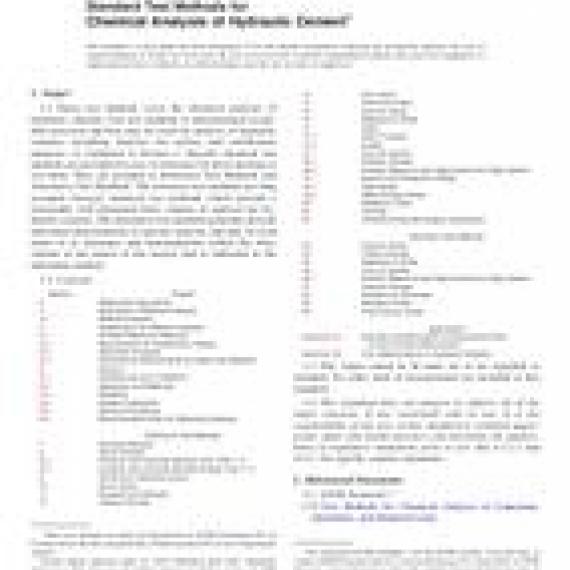 ASTM C114-15
