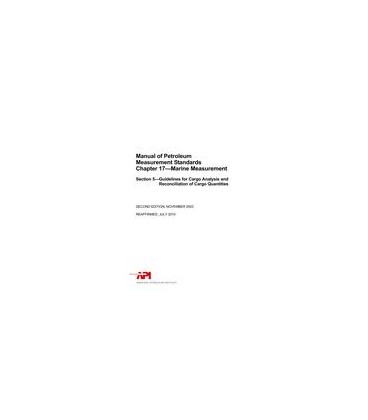 API MPMS Chapter 17.5 (R2010)