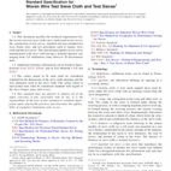 ASTM E11-15