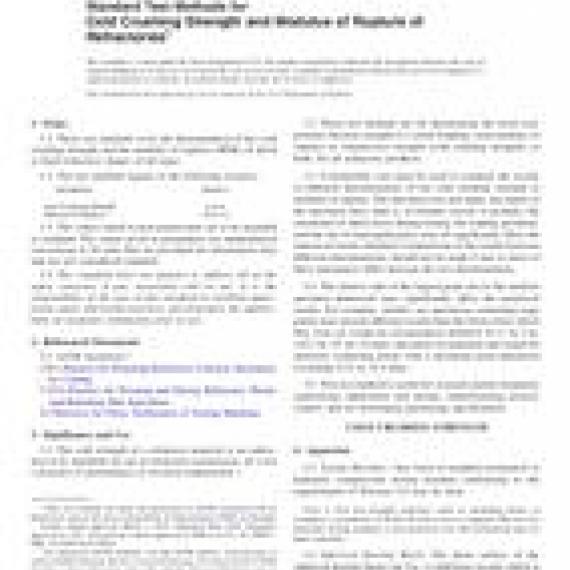 ASTM C133-97(2015)