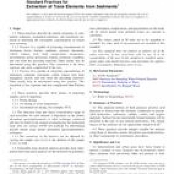 ASTM D3974-09(2015)