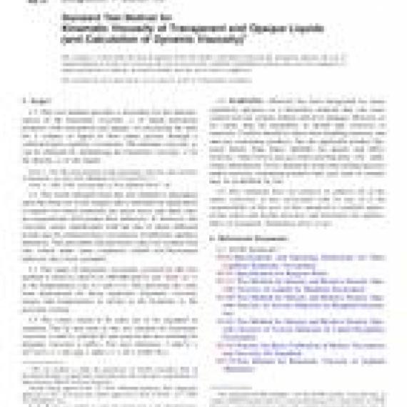 ASTM D445-14a
