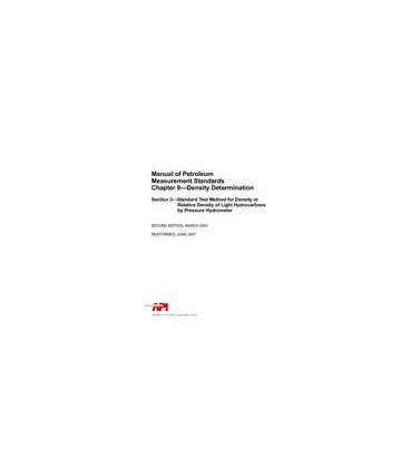 API MPMS Chapter 9.2 (R2007)