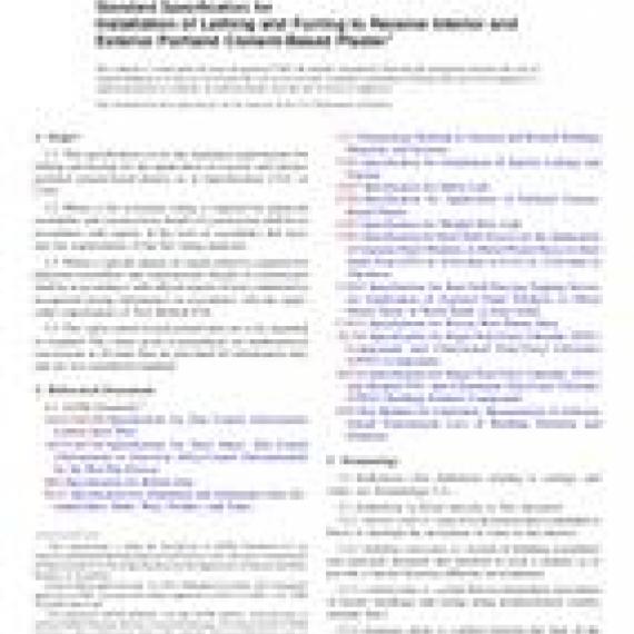 ASTM C1063-14d