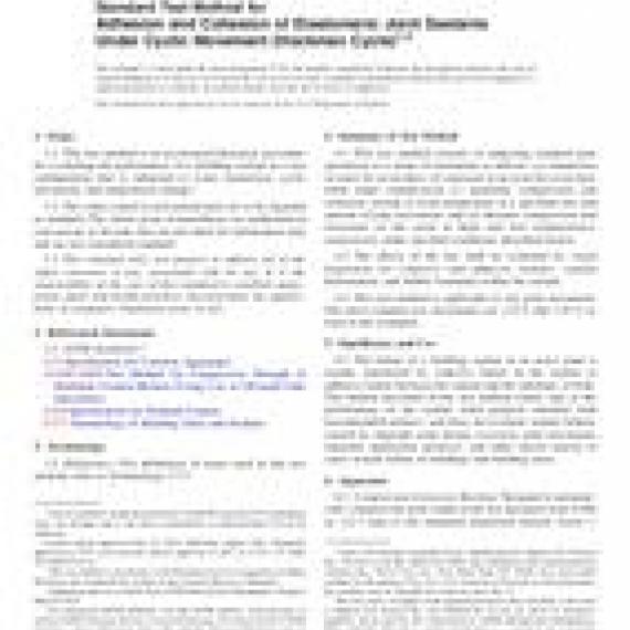 ASTM C719-14