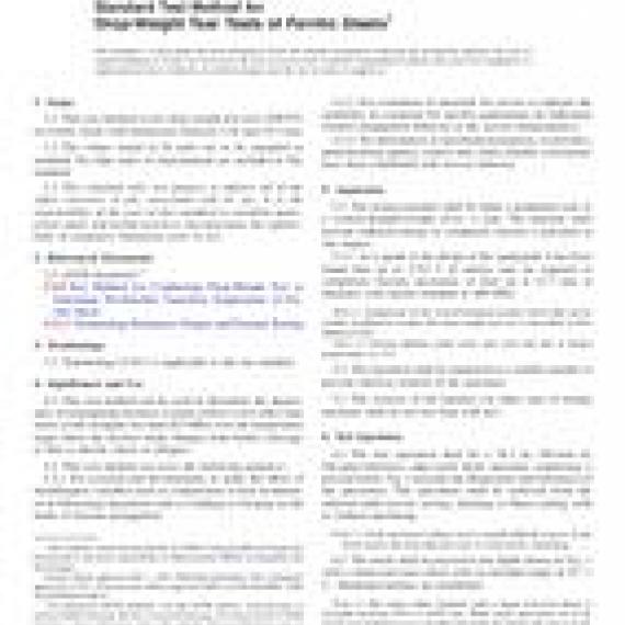 ASTM E436-03(2014)