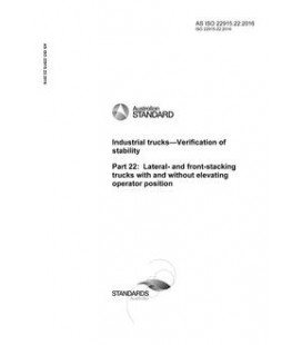 AS ISO 22915.22:2016