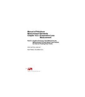 API MPMS Chapter 19.3 Part D (R2012)
