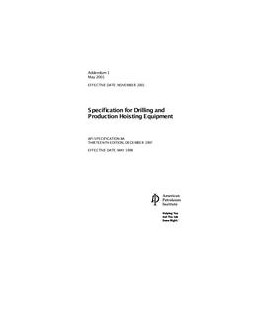 API 8A Addendum 1