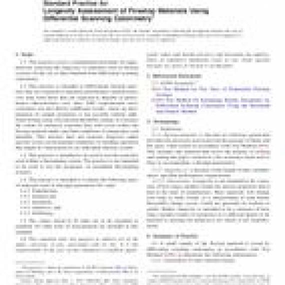 ASTM E2923-14
