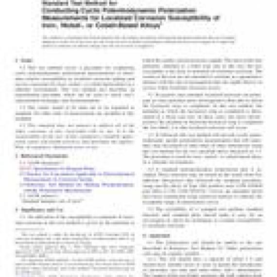 ASTM G61-86(2014)