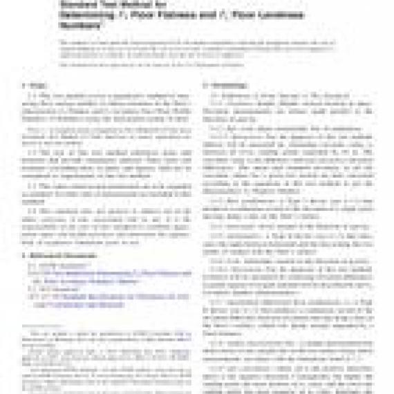 ASTM E1155-14