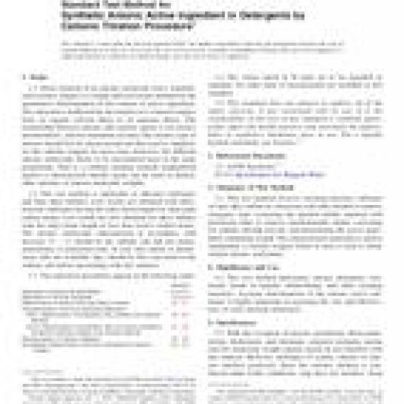 ASTM D1681-05(2014)