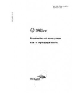 AS ISO 7240.18:2015