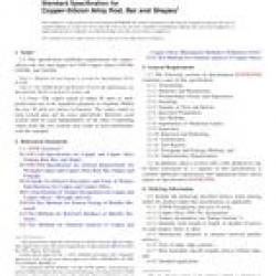 ASTM B98/B98M-13