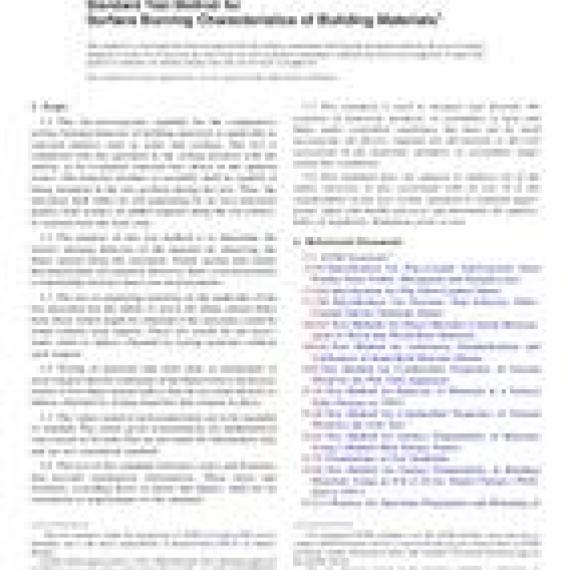ASTM E84-13a