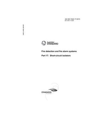 AS ISO 7240.17:2015