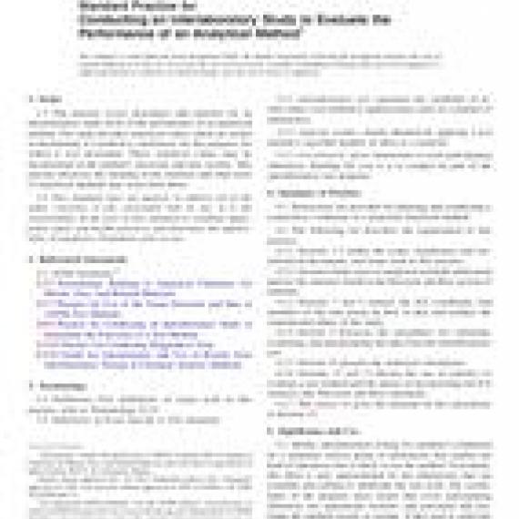 ASTM E1601-12
