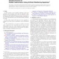 ASTM D750-12