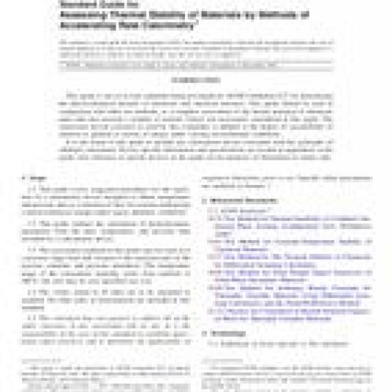 ASTM E1981-98(2012)e1