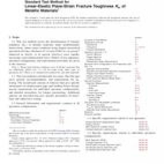 ASTM E399-12