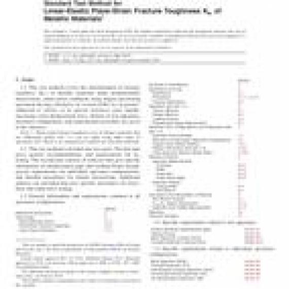 ASTM E399-12e2