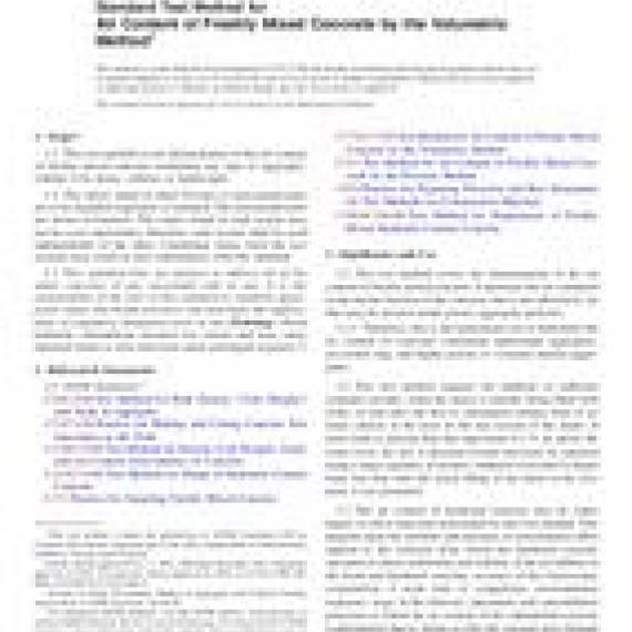 ASTM C173/C173M-12