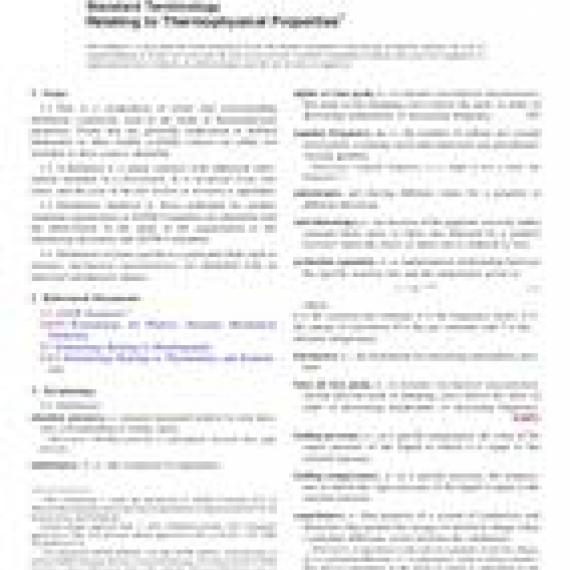 ASTM E1142-12