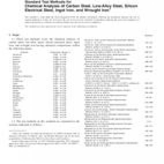 ASTM E350-12