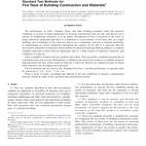 ASTM E119-12a