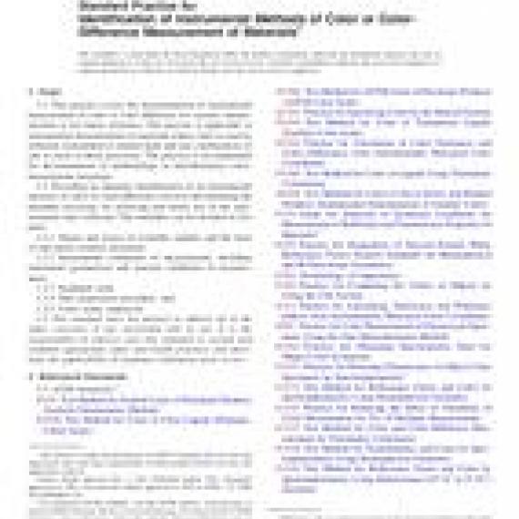 ASTM E805-12a