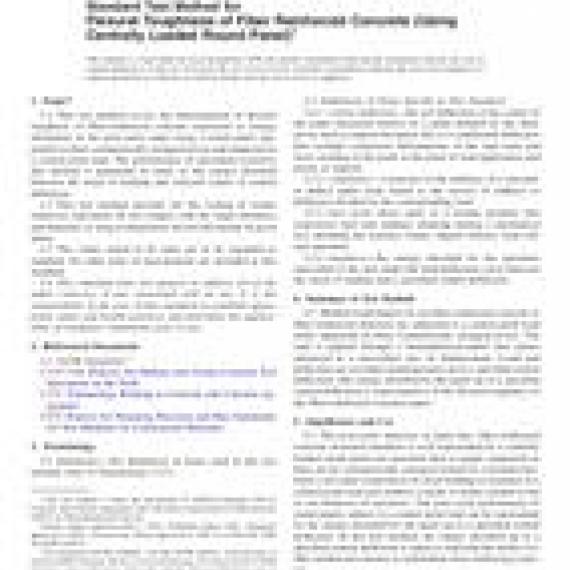 ASTM C1550-12