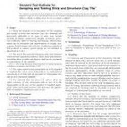 ASTM C67-12