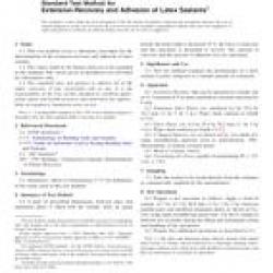 ASTM C736-12