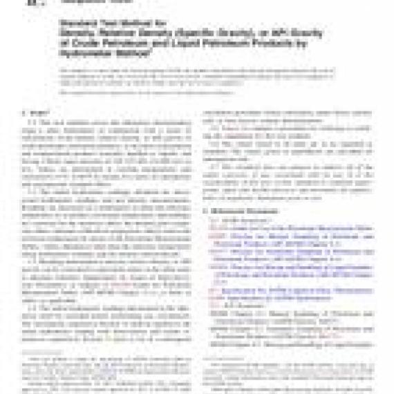 ASTM D1298-12a