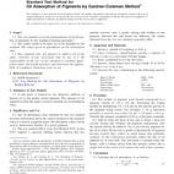 ASTM D1483-12